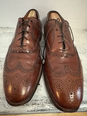 Alden 96081 Brown Calfskin Short Wing Tip Blucher