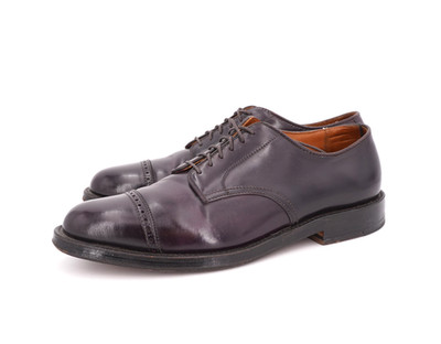 Alden 2160 Color 8 Shell Cordovan Straight Tip Blucher | Alden