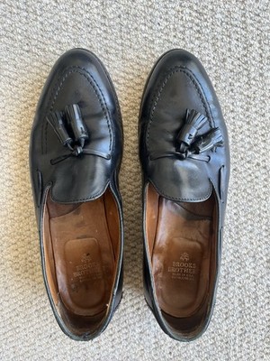 Alden 00071 Black Shell Cordovan Tassel Loafer
