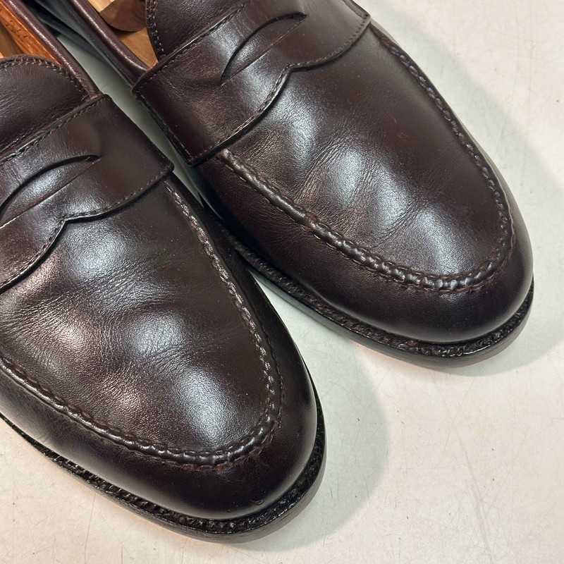 Alden 984 Burgundy Calfskin LHS / Penny Loafer | Alden Model Project