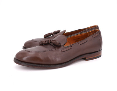 Alden 3694F Dark Brown Calfskin Tassel Loafer