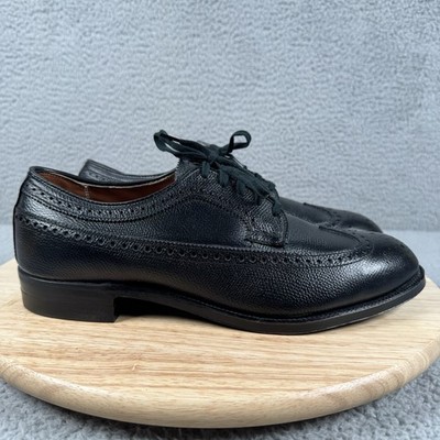 Alden 588 Black Alpine Grain Long Wing Blucher