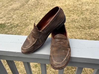 Alden 6243 Snuff Suede LHS / Penny Loafer