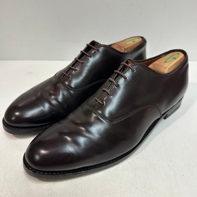 Alden 934 Color 8 Shell Cordovan Plain Toe Bal