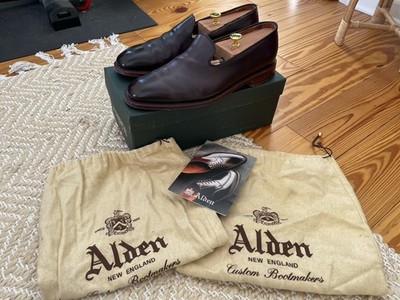 Alden D8106 Color 8 Shell Cordovan Slip-On Loafer