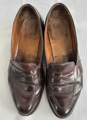 Alden 0684 Color 8 Shell Cordovan Full Strap Loafer