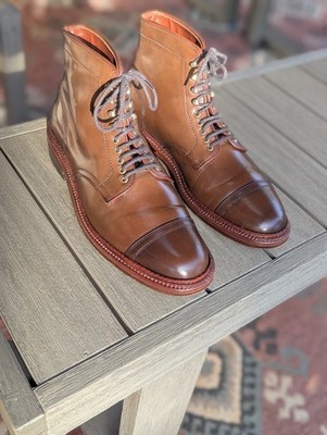 Alden D0829H Ravello Shell Cordovan Cap Toe Boot