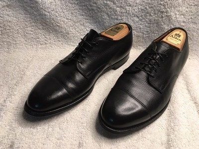 Alden 9571F Black Calfskin Straight Tip Blucher