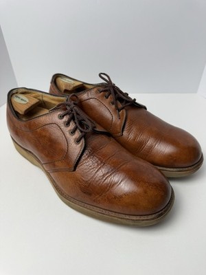 Alden 304 Tan Shrunken Calf Plain Toe Dover