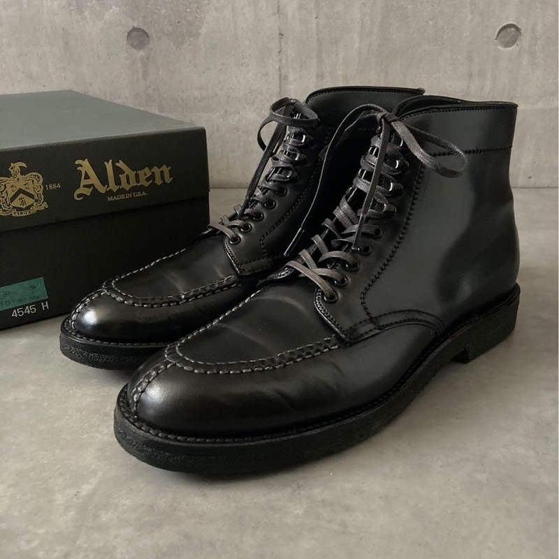 Alden 4545H Black Shell Cordovan NST Tanker Boot | Alden Model Project