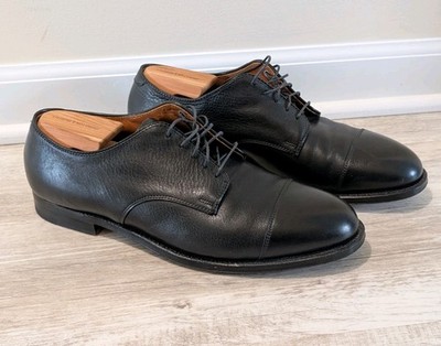 Alden 9571F Black Calfskin Straight Tip Blucher