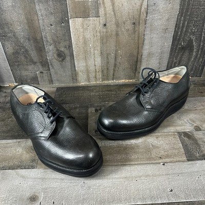 Alden 305 Black Shrunken Calf Plain Toe Dover