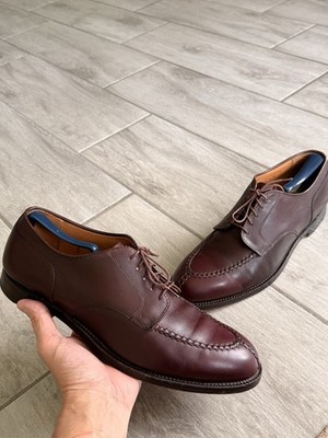 Alden 964 Burgundy Calfskin Norwegian Front Blucher