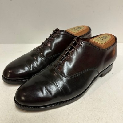 Alden 934 Color 8 Shell Cordovan Plain Toe Bal