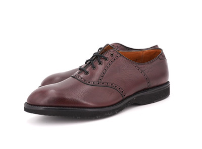 Alden 598 Burgundy Shrunken Calf Saddle Shoe
