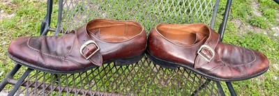 Alden 737 Dark Brown Calfskin Monk Strap