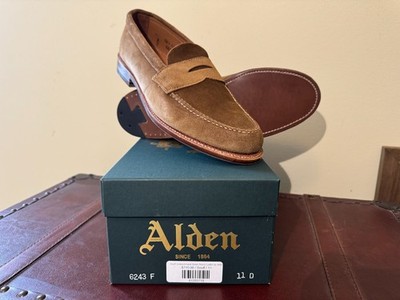Alden 6243F Snuff Suede LHS / Penny Loafer