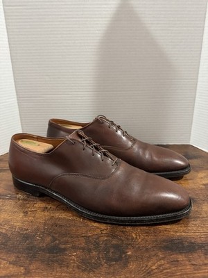 Alden 936 Dark Brown Calfskin Plain Toe Bal