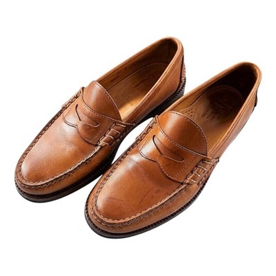 Alden H402 Tan Aniline LHS / Penny Loafer