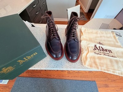 Alden 40218HC Color 8 Shell Cordovan NST Tanker Boot