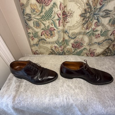 Alden 15150 Color 8 Shell Cordovan Perforated Straight Tip Bal