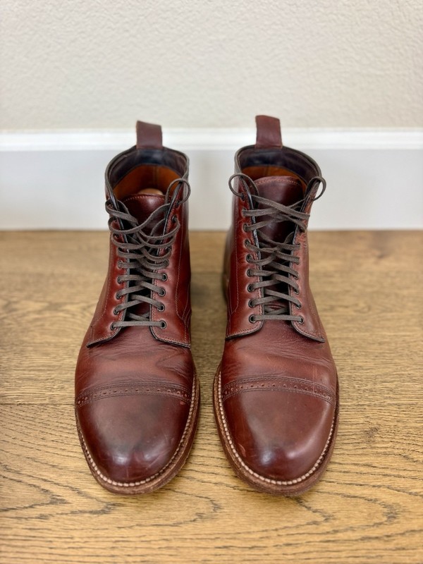 Alden 86906 Brown Chromexcel Perforated Cap Toe Boot | Alden Model