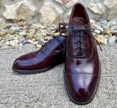 Alden 923 Brown Calfskin Straight Tip Bal
