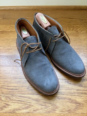 Alden 1592L Lead Suede Chukka