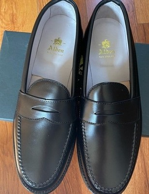 Alden 981 Black Calfskin LHS / Penny Loafer