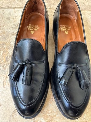 Alden 06609 Black Calfskin Tassel Loafer