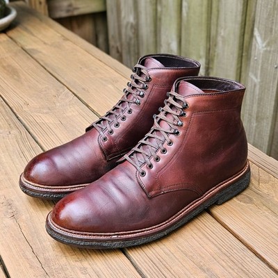 Alden 86062H Brown Chromexcel Plain Toe Boot