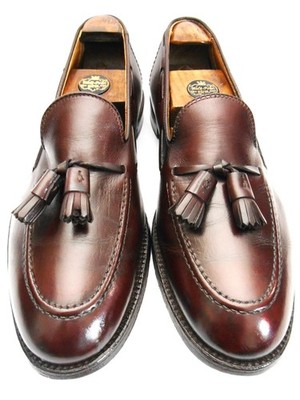 Alden 5109 Burgundy Calfskin Tassel Loafer