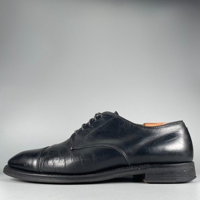 Alden 00052 Black Calfskin Straight Tip Blucher