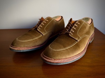 Alden 702L Snuff Suede Mocc Toe Blucher