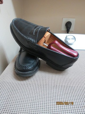 Alden H404 Black Aniline LHS / Penny Loafer