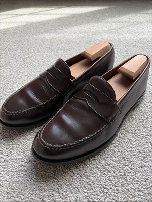 Alden 725 Dark Brown Calfskin LHS / Penny Loafer