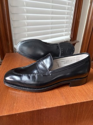 Alden 3557 Black Calfskin LHS / Penny Loafer