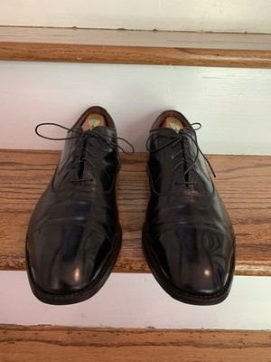Alden 922 Black Calfskin Straight Tip Bal