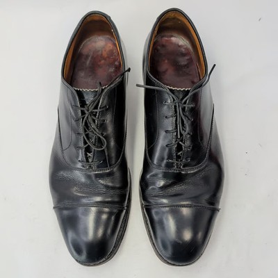 Alden 922 Black Calfskin Straight Tip Bal | Alden Model Project