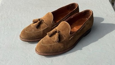 Alden 3403 Snuff Kid Suede Tassel Loafer