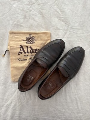 Alden 9694F Dark Brown Lady Calf LHS / Penny Loafer