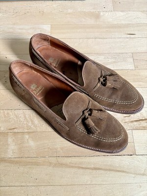 Alden 3403 Snuff Kid Suede Tassel Loafer