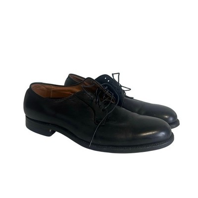 Alden 655 Black Calfskin Plain Toe Blucher