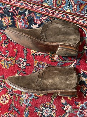 Alden 1492 Dark Brown Suede Chukka