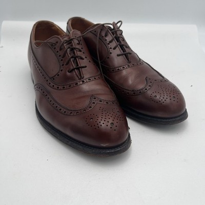 Alden 927 Brown Calfskin Wing Tip Bal