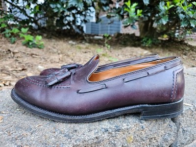 Alden 06598 Burgundy Calfskin Tassel Loafer