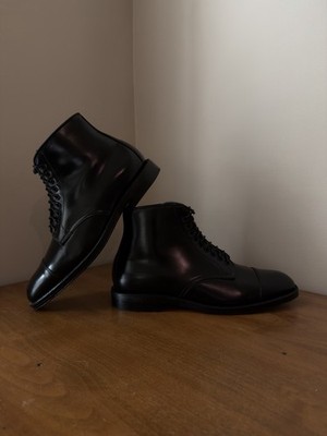 Alden 4065 Black Shell Cordovan Cap Toe Boot