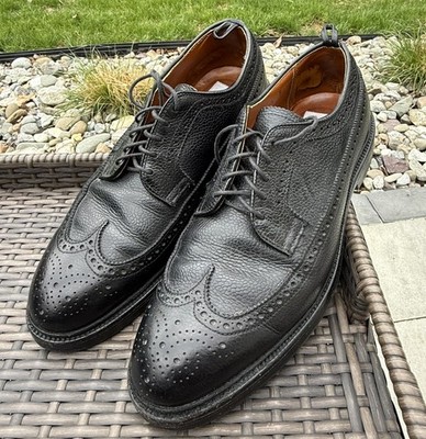 Alden 23277 Black Scotch Grain Long Wing Blucher