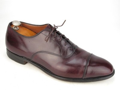 Alden 923 Brown Calfskin Straight Tip Bal