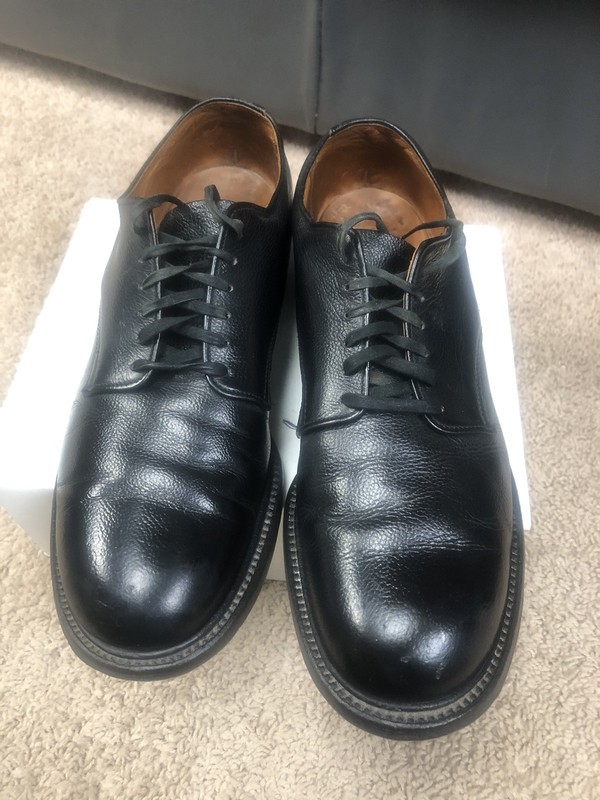 Alden 49 Black Shrunken Calf Plain Toe Dover | Alden Model Project